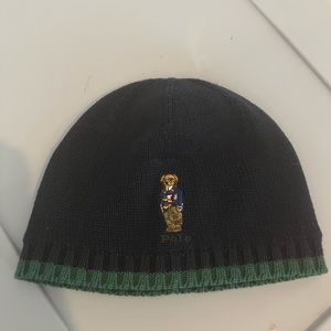 Ralph Lauren toddler winter hat and gloves